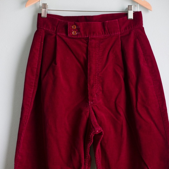 Wrangler Pants - Vintage Wrangler High Waisted Corduroy Trousers
